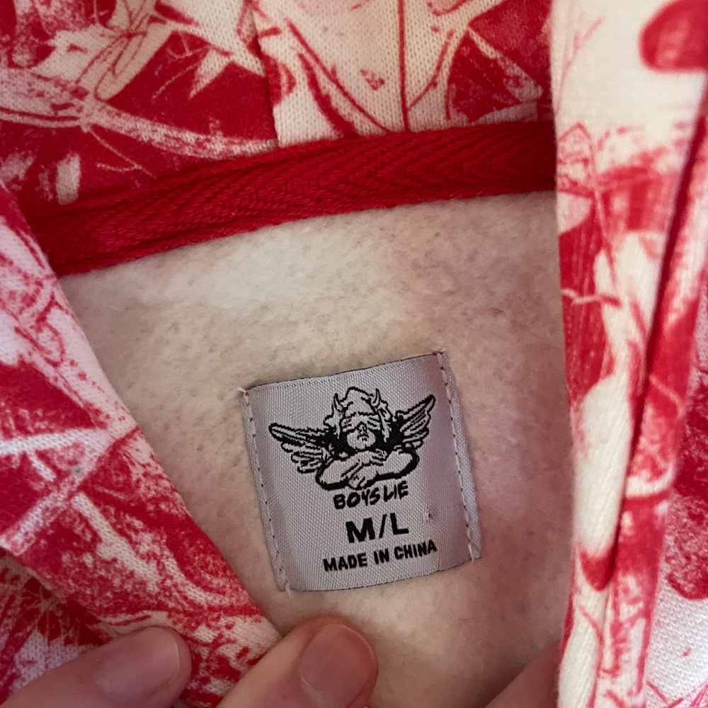 Boys Lie Red Camo Sweatsuit NEW - Picture 6 of 6